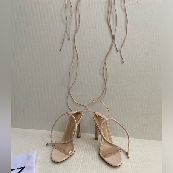 Jessie Vinyl & Nappa Leather Sandal NWT Size 6.5 Revolve - Picture 6 of 10